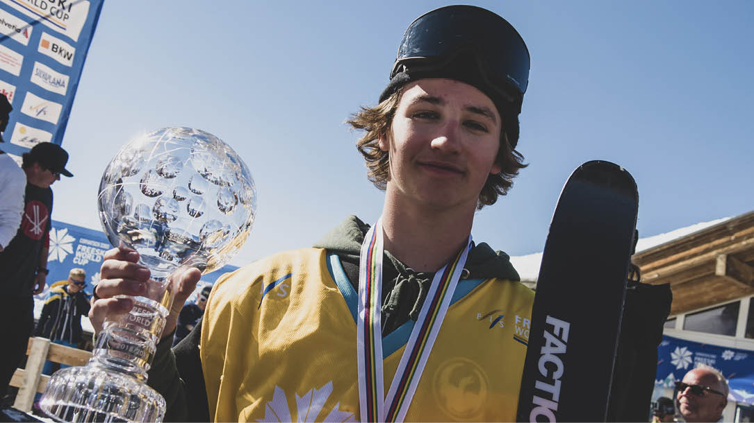 Slopestyle finals at the FIS Freeski World Cup event in Silvaplana (SUI)  Photo: Mateusz Kielpinski (FIS)